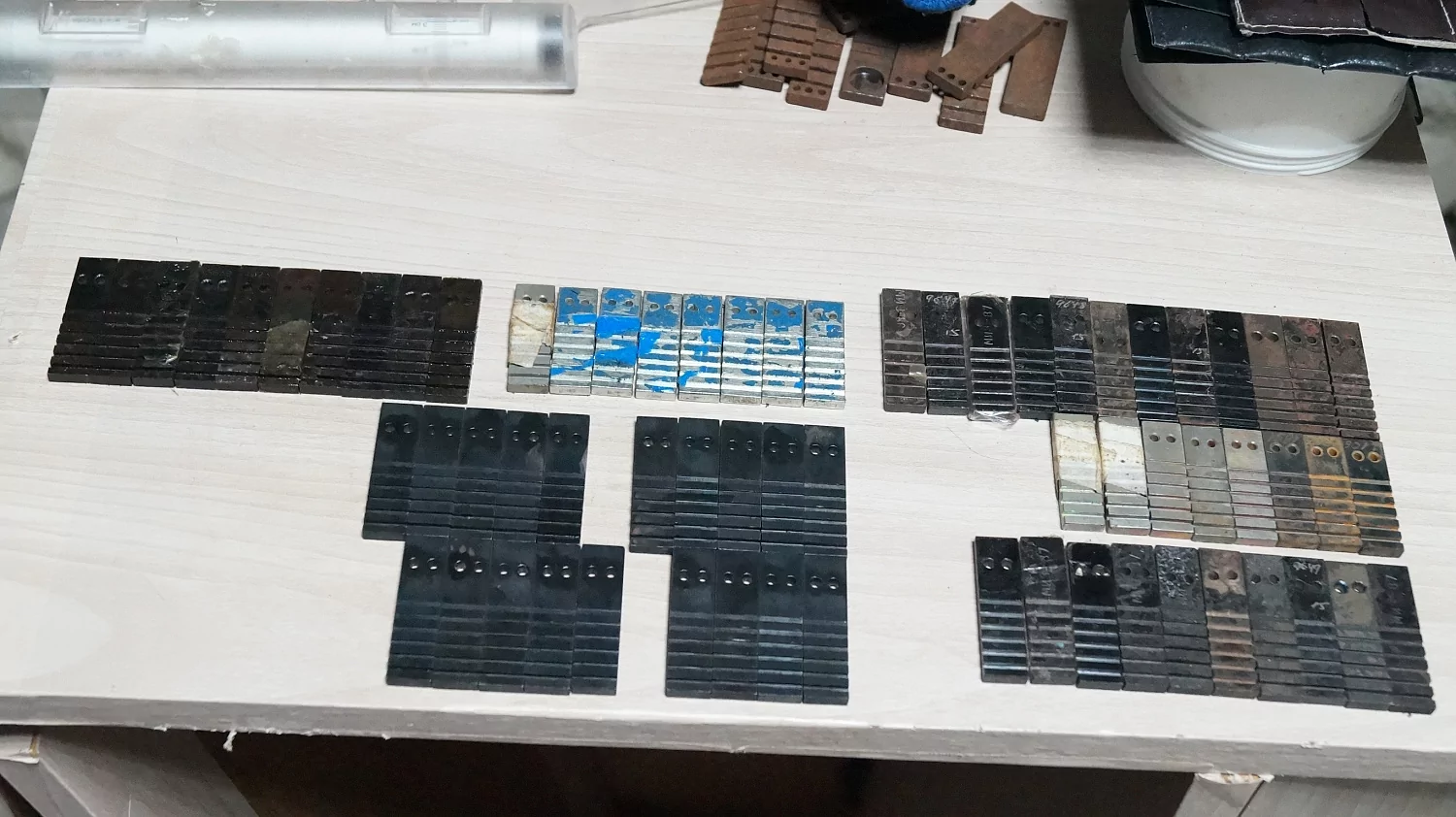 Эталоны чувствительности: Al-3, Cu-3, Fe12, Ti-3, 